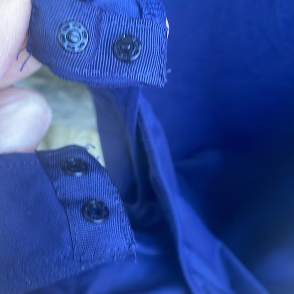 Zara Halter neck bodysuit snap-button fastening 5039/372 blue stretch M - Picture 10 of 16